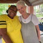 Picnic 2022 Brenda and dorothy sisters